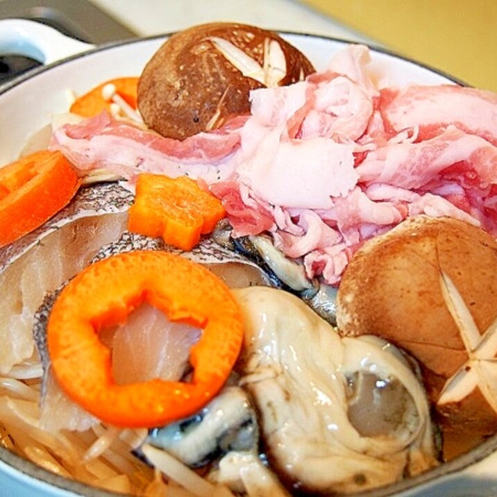牡蠣のチゲ鍋